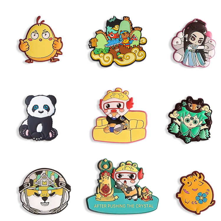 सजावट सानुकूल लोगो पर्याय उपलब्ध पीव्हीसी फ्रिज मॅग्नेट