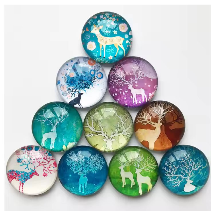 रबर स्टिकर फेयरी डीअर आर्ट प्रमोशनल गिफ्ट फ्रिज मॅग्नेट