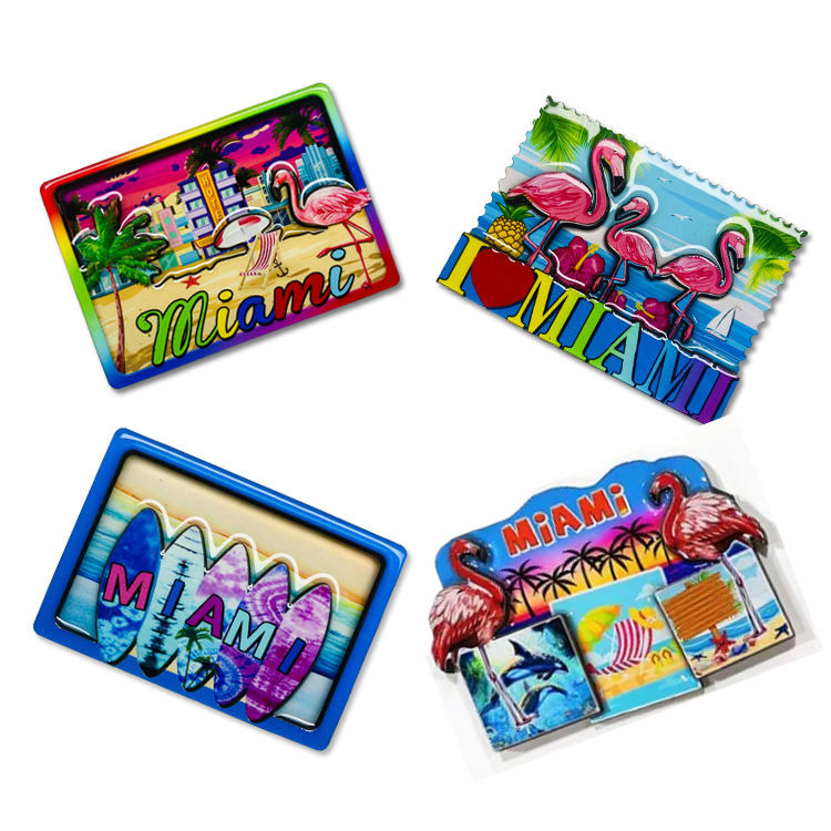 वुड टाउन सिटी नेम रोड साइन स्मारिका फ्रिज मॅग्नेट